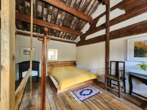 Postel nebo postele na pokoji v ubytování Secret Moon Guesthouse