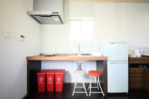 Dapur atau dapur kecil di Nao house