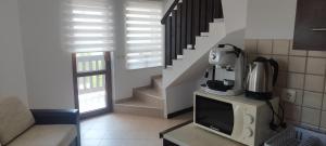 A kitchen or kitchenette at Pearl Apartments Sozopol