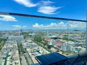 a view of a city from the top of a building at Apec Whydham Tuy Hoa Phu Yen Hotel & Apartment in Tuy Hoa