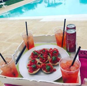 Jídlo v farmy nebo okolí