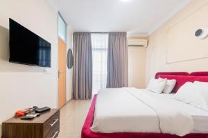 Postel nebo postele na pokoji v ubytování Lagos best apartment