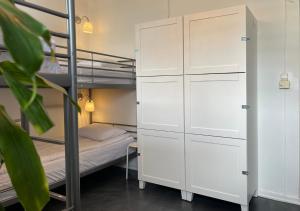 Postel nebo postele na pokoji v ubytování Crafoord Place Hostel