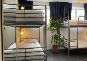 Postel nebo postele na pokoji v ubytování Crafoord Place Hostel