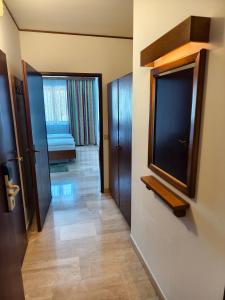 Łóżko lub łóżka w pokoju w obiekcie Hotel Anker