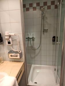 Łazienka w obiekcie Hotel Anker