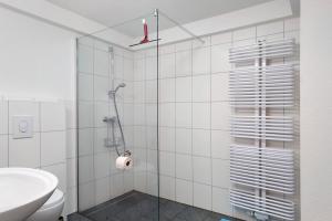 Koupelna v ubytování Haus Marion
