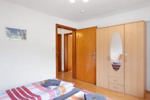 Postel nebo postele na pokoji v ubytování Haus Marion