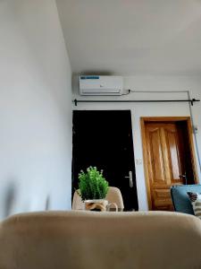 Χώρος καθιστικού στο Apartment with panoramic view