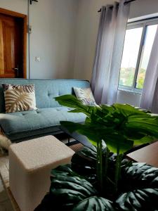 Χώρος καθιστικού στο Apartment with panoramic view