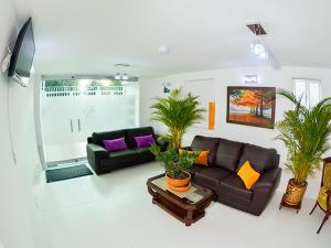 Posezení v ubytování Hotel Fontanar Usaquen