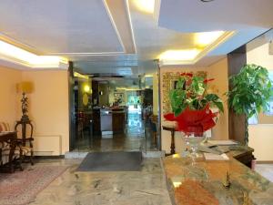 Lobby o reception area sa Hotel Al Sole Terme
