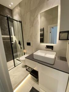 Ένα μπάνιο στο Luxury appartment in Odessa