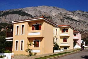Výhľad na hory alebo výhľad na hory priamo z apartmánového hotela