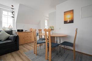 Χώρος καθιστικού στο Fliedergang 2 Seebrise