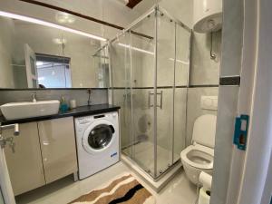 Ένα μπάνιο στο Apartman Lili