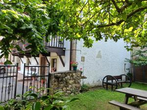 Zahrada ubytování Casa Pelayo 2