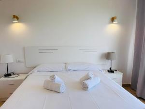Postel nebo postele na pokoji v ubytování Villa Bellavista Calpe