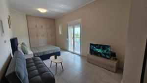 Μια τηλεόραση ή/και κέντρο ψυχαγωγίας στο Estia Chios Apartments B7