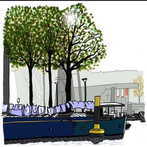 鹿特丹Houseboat holiday apartments Rotterdam的相册照片