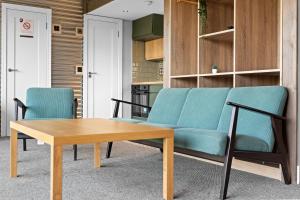 Istumisnurk majutusasutuses Cosy Cabin Getaway - Ashbourne
