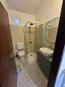 Koupelna v ubytování Stana Apartment