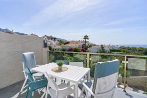 Balkon lub taras w obiekcie Wonderful Villa Burriana Beach