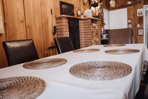 Kuchyň nebo kuchyňský kout v ubytování Cottage Gut Nüxei