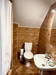 Kúpeľňa v ubytovaní Sielanka nad Junem + 37 fotografií