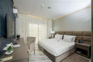 Postel nebo postele na pokoji v ubytování Hotel Florença + 37 fotografií