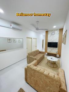Posezení v ubytování Bellanoor Homestay Kuala Terengganu