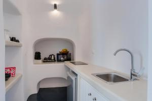 Kuchyň nebo kuchyňský kout v ubytování Alba Caverns