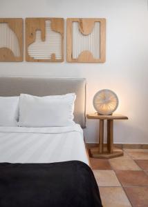 Postel nebo postele na pokoji v ubytování Villa Nefeli