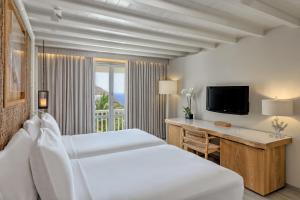 Voodi või voodid majutusasutuse Santa Marina, A Luxury Collection Resort, Mykonos toas