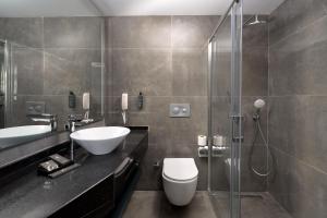 Koupelna v ubytování Kaila Krizantem Hotel