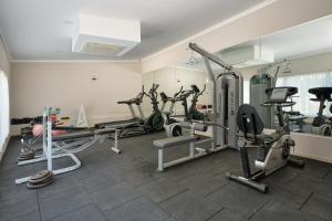 Fitness centrum a/nebo fitness zařízení v ubytování Kaila Krizantem Hotel