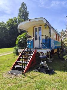 Bygningen som feriegården ligger i