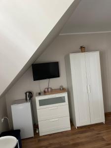 Kuchnia lub aneks kuchenny w obiekcie Zatoka Stegna