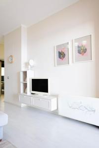 TV a/nebo společenská místnost v ubytování Luxury Penthouse B&E