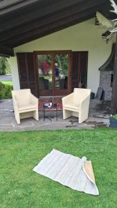Vonkajšia záhrada v ubytovaní B&B Viering