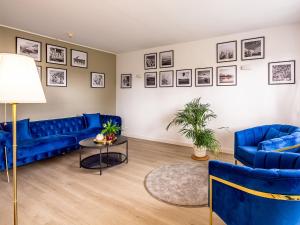Predel za sedenje v nastanitvi DORMERO Hotel Weimar