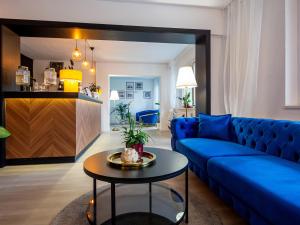 Predel za sedenje v nastanitvi DORMERO Hotel Weimar