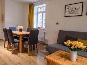 Posezení v ubytování Apartmán Karlova Studánka