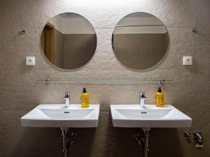 Koupelna v ubytování Apartmán Karlova Studánka