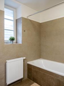 Koupelna v ubytování Apartmán Karlova Studánka