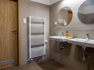 Koupelna v ubytování Apartmán Karlova Studánka