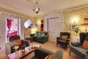 Χώρος καθιστικού στο Robin Hill House Heritage Guest House