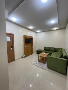 Χώρος καθιστικού στο شقق نوادر المخدومة