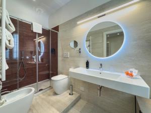 A bathroom at Albergo Abruzzi