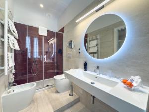 A bathroom at Albergo Abruzzi